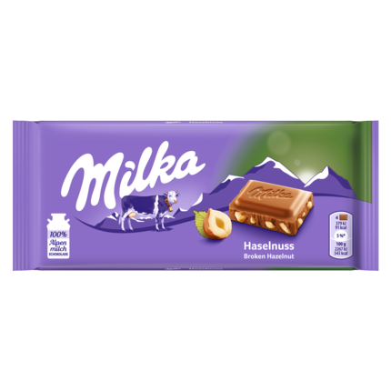 Milka Schokolade Haselnuss 100 g