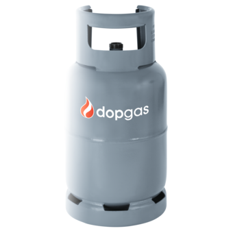 Dopgas Stahlflasche 10 kg