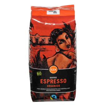 Bio Kaffee Organico Espresso Bohne 1 kg