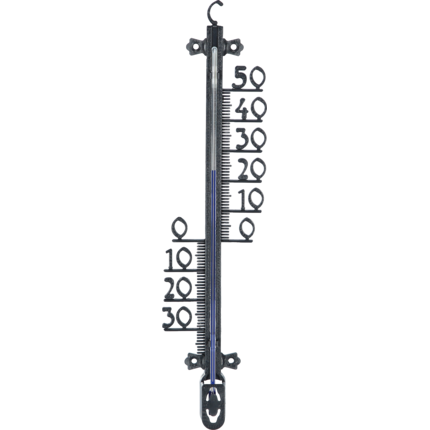 Thermometer Hauswand