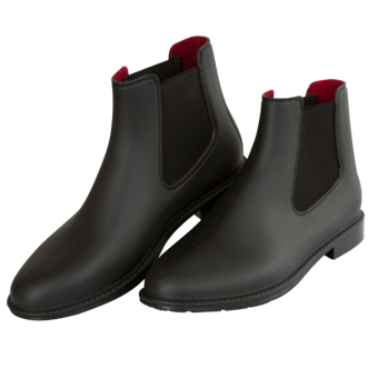 Reitstiefelette Axona Kinder, PVC, Schwarz Gr. 31