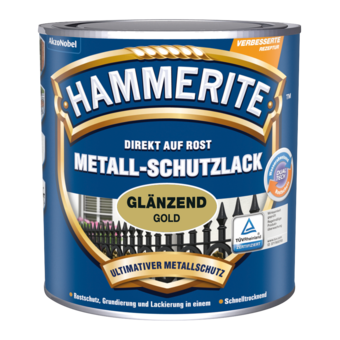 Metall-Schutzlack Gold Glänzend 0,25 l