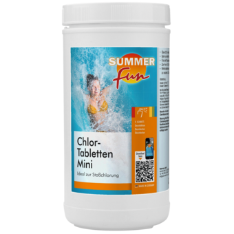 Wasserpflege Chlor-Tabletten Mini 1,2 kg