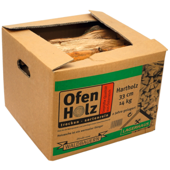 Hartholz heizfertig Inland 33 cm 14 kg