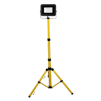 LED Baustrahler 30 W mit Stativ