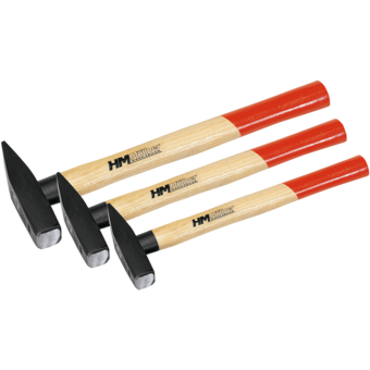 Schlosserhammer Set 3-tlg.