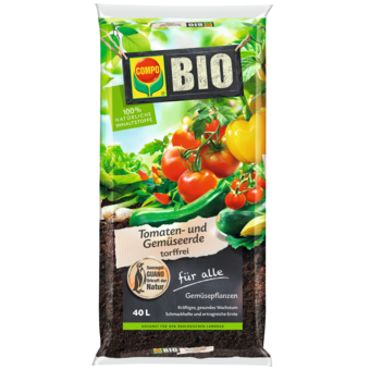 Bio Tomaten- und Gemüseerde torffrei 40 l