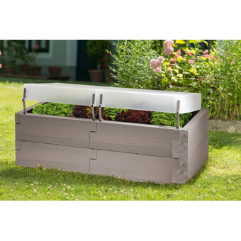Hochbeet Timber Komplettset L 130 x B 60 x H 52 cm
