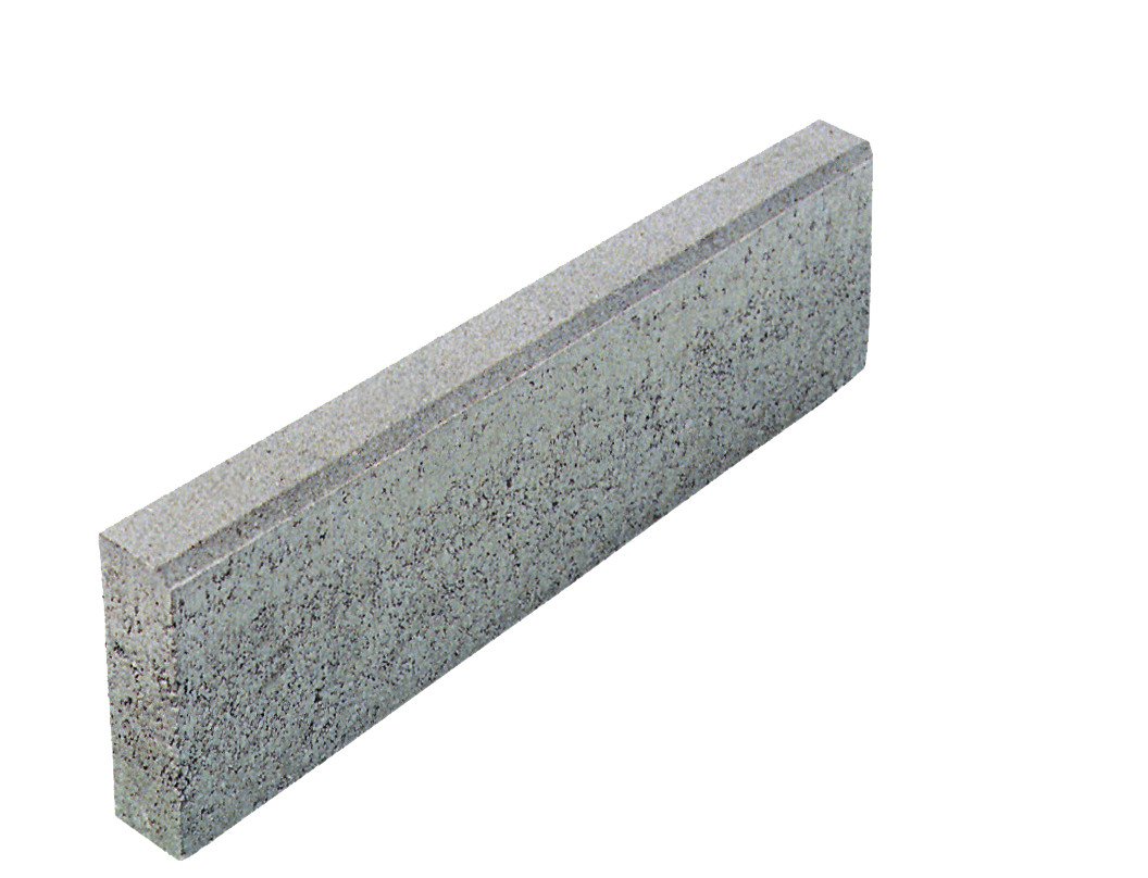 Randstein mit Microfase 80/20/5 cm grau