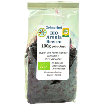 Aronia Bio Beeren getrocknet 100 g