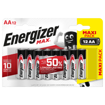 Batterie Energizer Alkaline AA 1.5 V Max