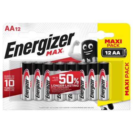 Batterie Energizer Alkaline AA 1.5 V Max