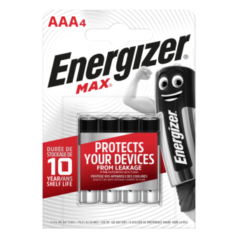 Batterie Energizer Alkaline AAA 1.5 V Max