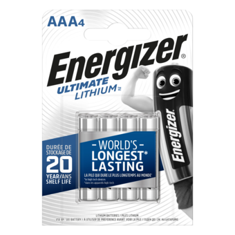 Batterie Energizer Ultimate Lithium AAA