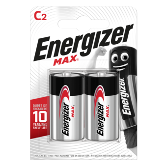Batterie Energizer Alkaline C 1.5 V Max