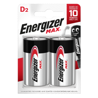 Batterie Energizer Alkaline D 1.5 V Max