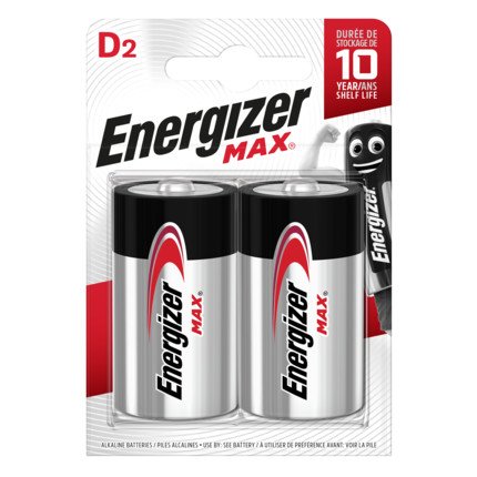 Batterie Energizer Alkaline D 1.5 V Max