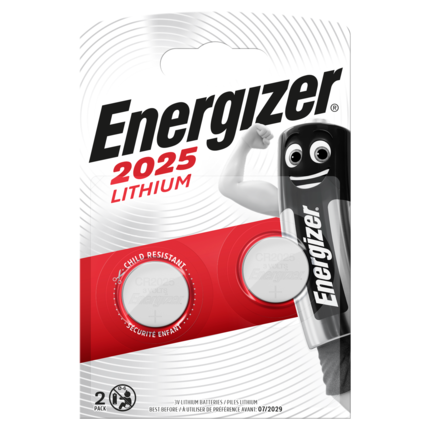 Knopfbatterie Energizer Lithium CR2025 3 V