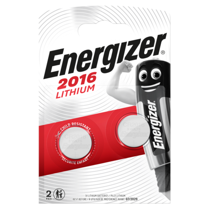 Knopfbatterie Energizer Lithium CR2016 3 V