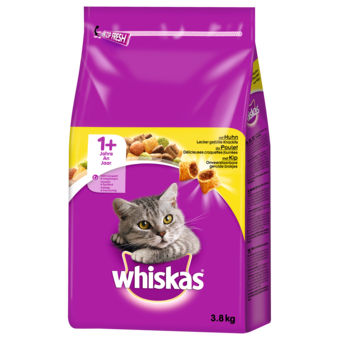 Whiskas 1+ Adult Huhn 3,8 Kilo