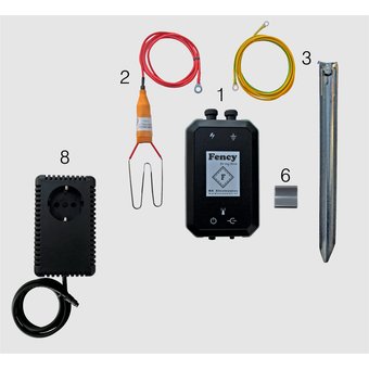 Set für Weidezaun-Netzgeräte