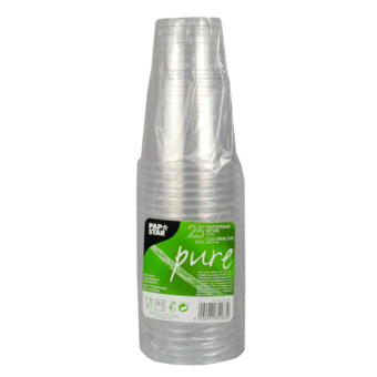 Trinkbecher pure 0,25l, 25 Stück