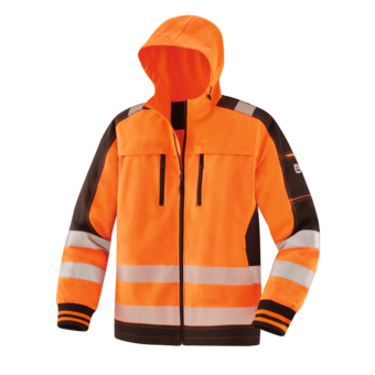 Warnschutz Softshelljacke Orange Gr. M