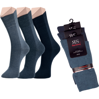 Socken Harmony Jeans 3er Pack