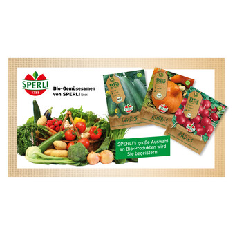 Bio-Gemüsesamen von SPERLI