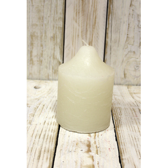 Kerze Rustic Champagne 10 x 14 cm