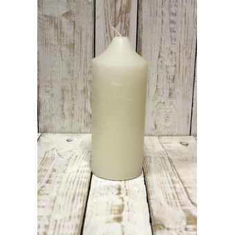 Kerze Rustic Champagne 10 x 25 cm