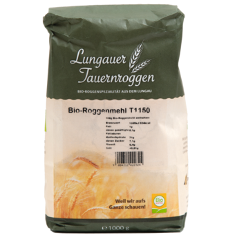Bio Lungauer Tauernroggenmehl 1 kg