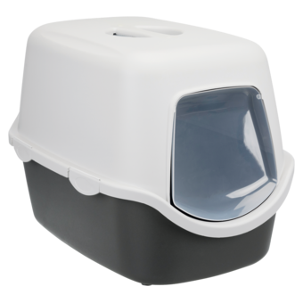 Katzentoilette Vico Anthrazit/Grau L 40 x B 40 x H 56 cm