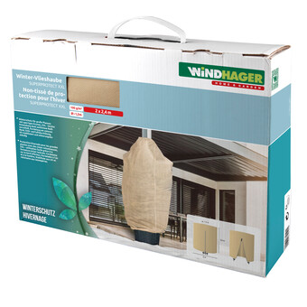 Wintervlieshaube für Kübelpflanzen XXL H 2 m x B 2,4 m