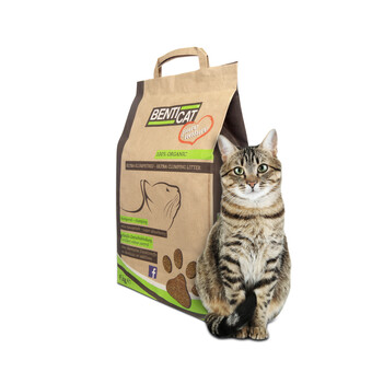 Katzenstreu BENTICAT pure nature 6 kg