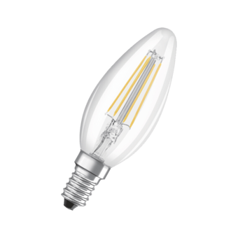 LED Kerze 5 W Klar dimmbar 470 lm E14