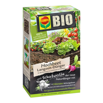 Hochbeetdünger BIO mit Schafwolle 0,75 kg