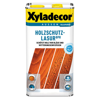 Xyladecor Holzschutzlasur Ebenholz 5 L