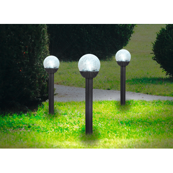 Solarlampe Palma 3er Set