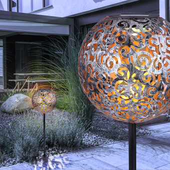 Solar-Leuchte Flora H 54 cm