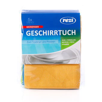 Mikrofaser-Geschirrtücher 5er