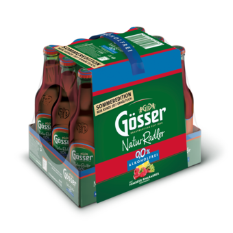 Radler Gösser Himbeere-Rhabarber 12 x 0,33 EW