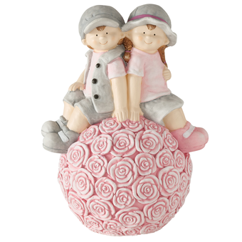 Figur Kinder Rose H 40 cm
