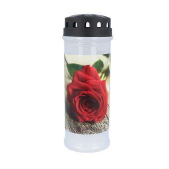 Grablicht LED "Rose"