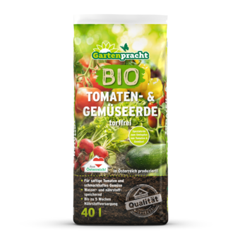 BIO Tomaten -& Gemüseerde Gartenpracht 40 l