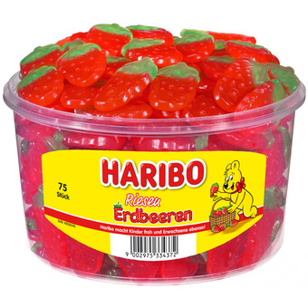 Haribo Riesen Erdbeeren 75 Stück