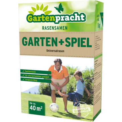 Rasensamen Garten + Spiel 1 kg Gartenpracht