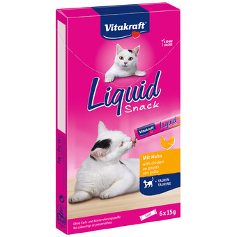 Cat Liquid Snack Huhn 6x 15g