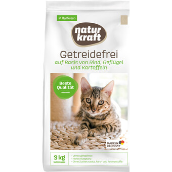 Naturkraft KatzeTrockenfutter  Getreidefrei 3kg