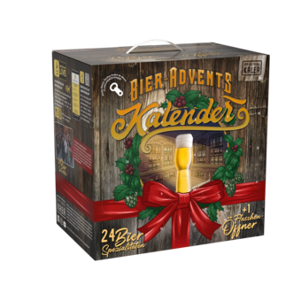 Kalea Bier-Adventkalender Holzoptik